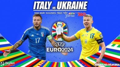 مباراة إيطاليا وأوكرانيا