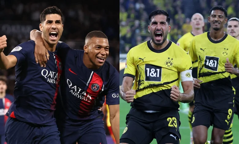 باريس سان جيرمان وبوروسيا دورتموند