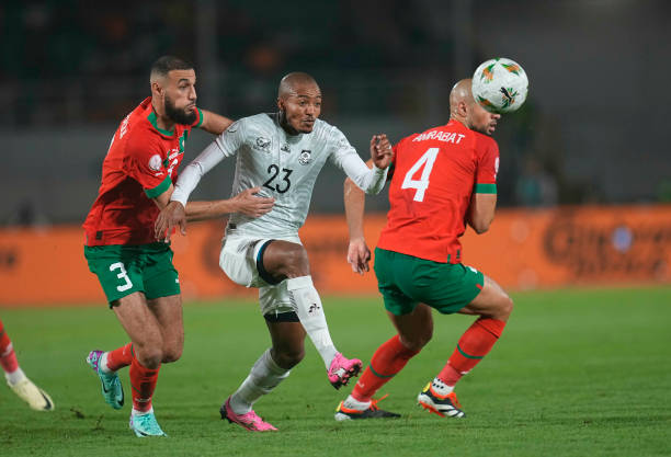 منتخب المغرب ضد جنوب أفريقيا